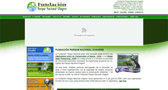 Desktop Screenshot of fundacionchagres.org