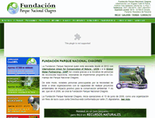 Tablet Screenshot of fundacionchagres.org